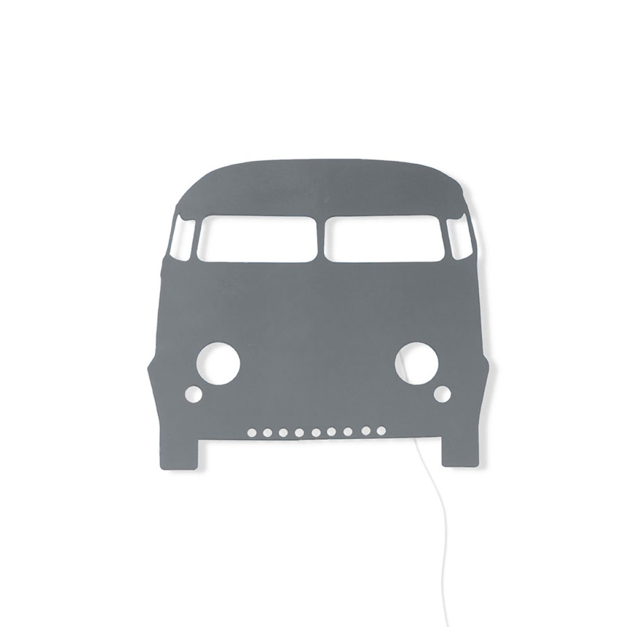 Lampe applique Combi voiture - Gris foncé