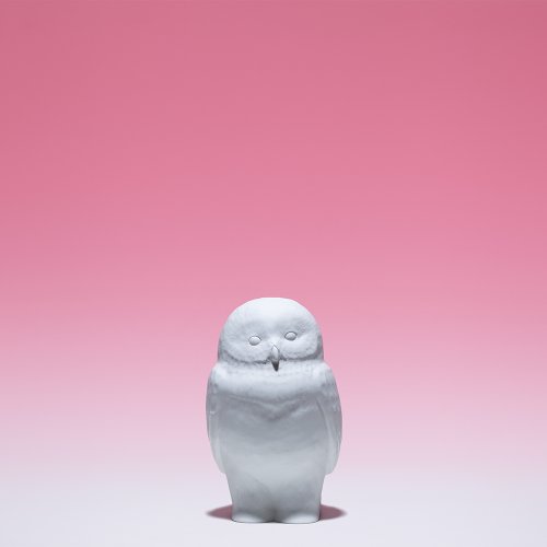 Lampe Chouette Akira rechargeable - Blanc