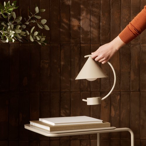 Lampe à poser Meridian - Cachemire