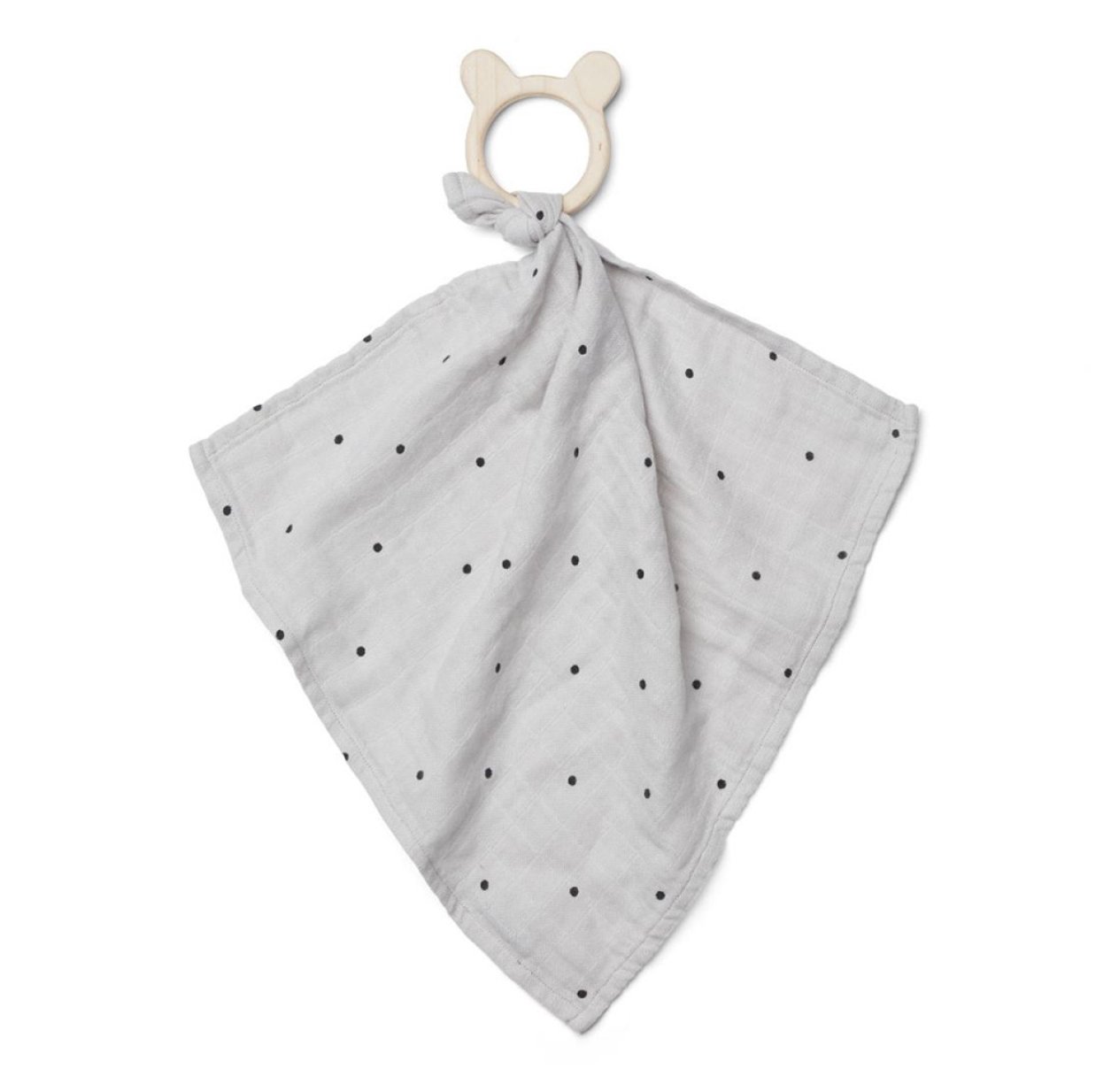 Anneau de dentition et lange Dines - Gris