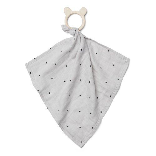 Anneau de dentition et lange Dines - Gris