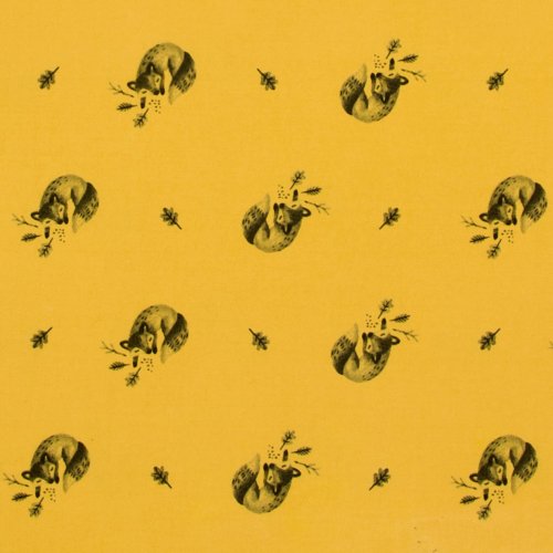 Lange Bianca Renard - Jaune Ceylan