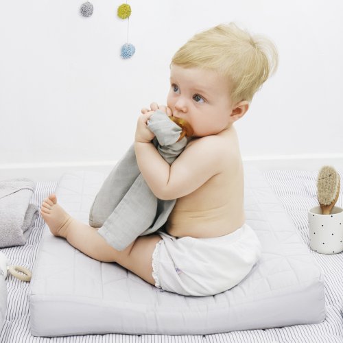 Candide - Matelas à langer mat'confort gris, Livraison Gratuite 24/48h