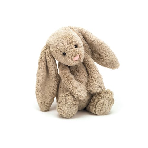 Peluche lapin timide Medium Bashful Beige Bunny - Beige