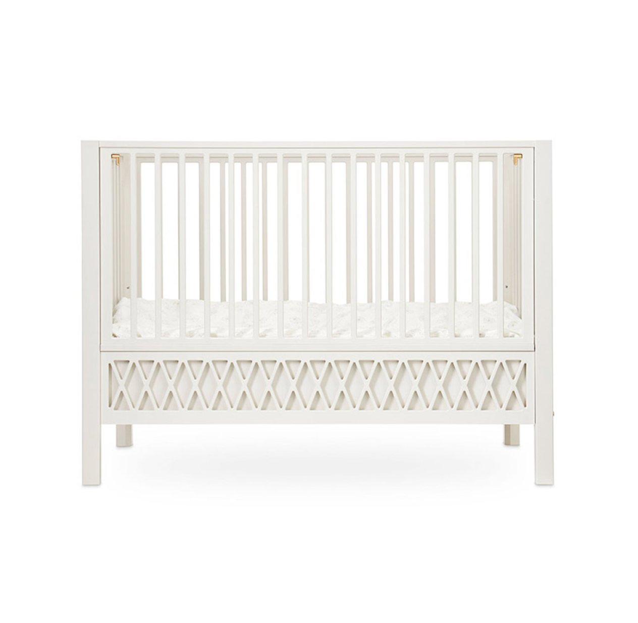 Lit bébé à barreaux 60 x 120 Harlequin - Sable