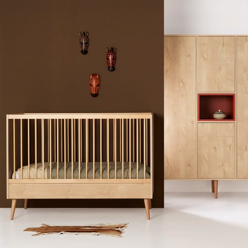 Lit Bébé évolutif Cocoon - Chêne