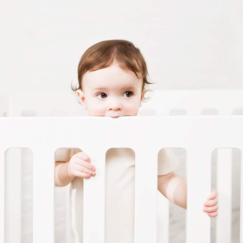 Lit bébé évolutif Classic - Noyer