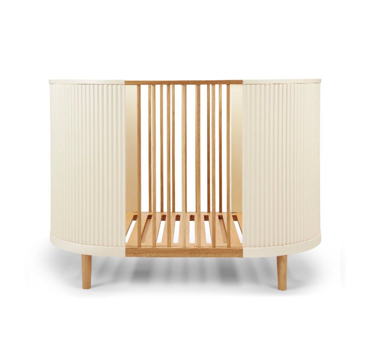 Lit bébé évolutif KAI - Crème