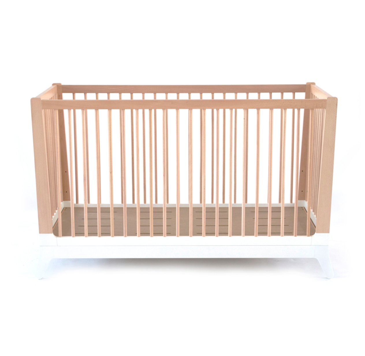 Lit bébé évolutif New Horizon 70 x 140 - Blanc