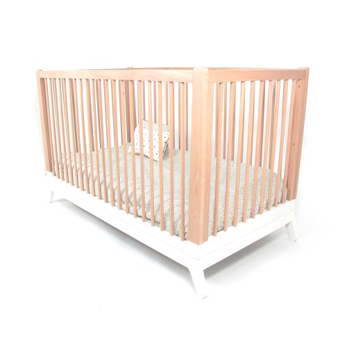 Lit bébé évolutif New Horizon 70 x 140 - Blanc