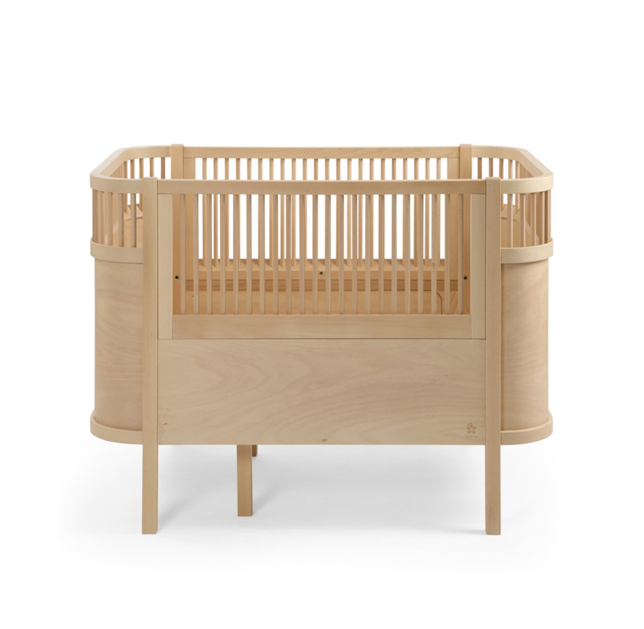 Lit bébé évolutif - Hêtre