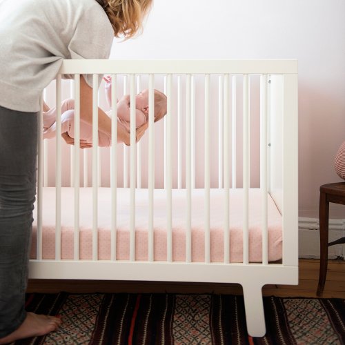 Lit bébé évolutif Sparrow - Blanc