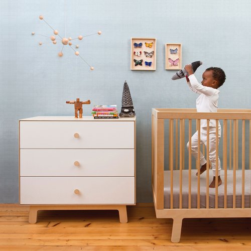 Lit bébé évolutif Sparrow - Bouleau