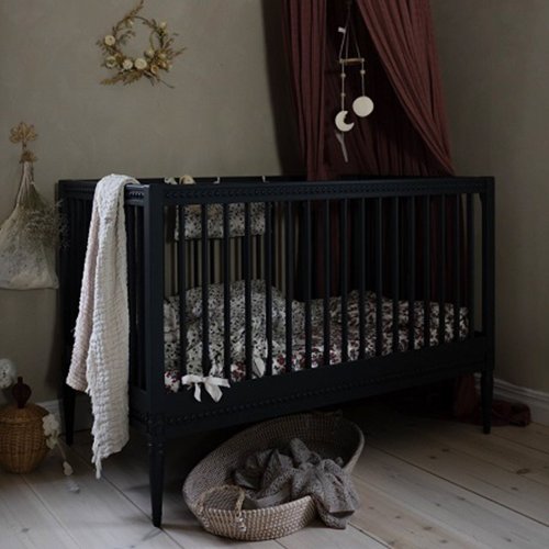 Lit bébé évolutif et son matelas - Deep Green