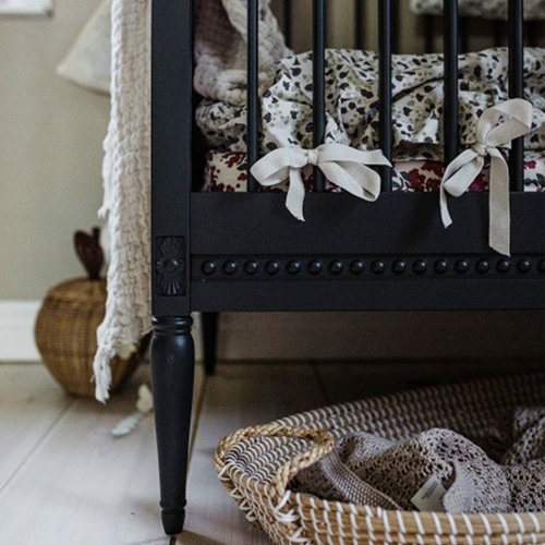 Lit bébé évolutif et son matelas - Deep Green