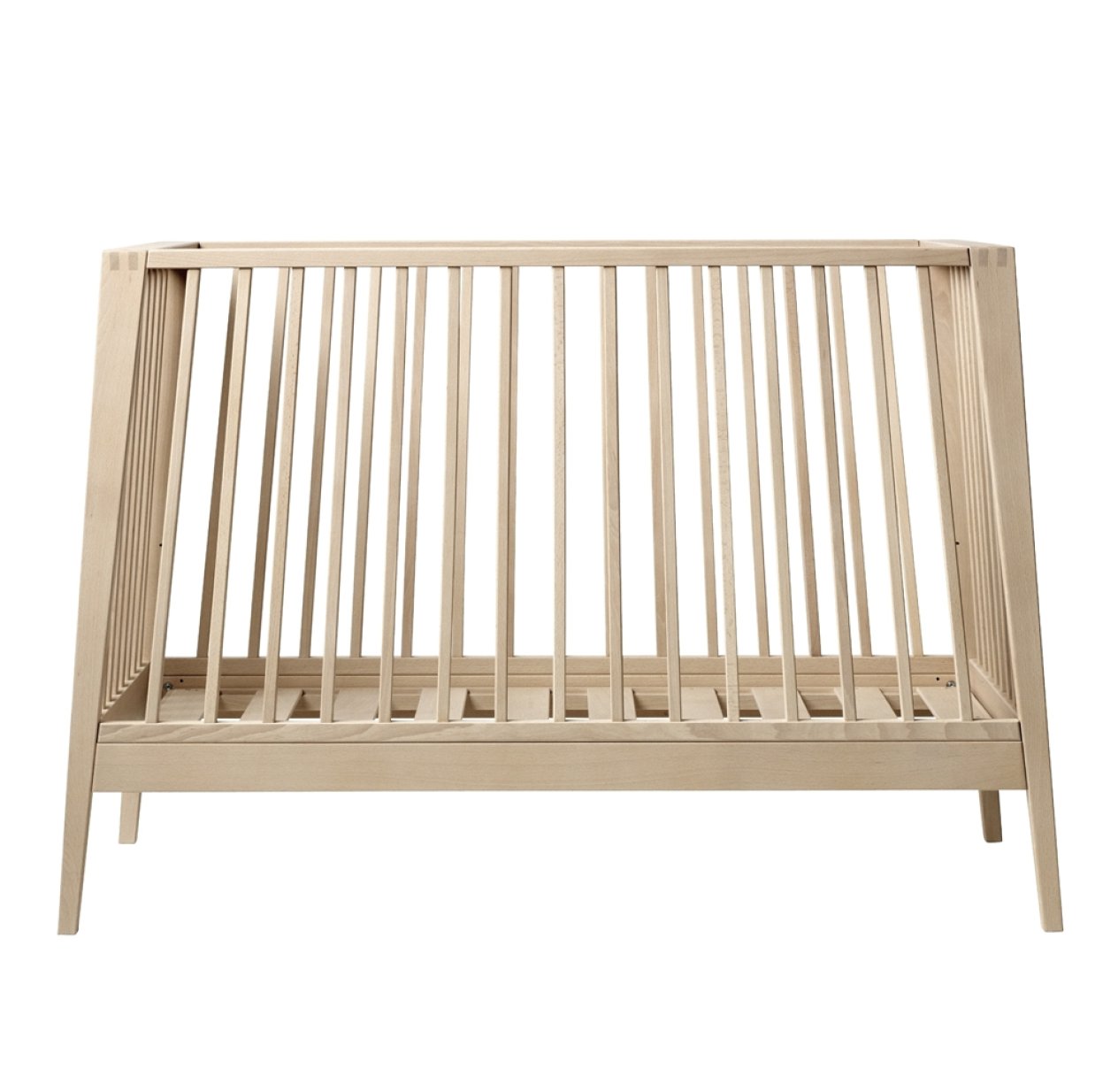 Lit bébé Linea Leander - Hêtre