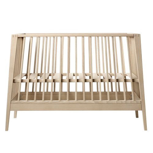 Lit bébé Linea Leander - Hêtre