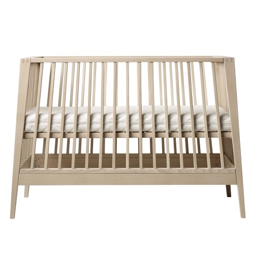 Lit bébé Linea Leander - Hêtre