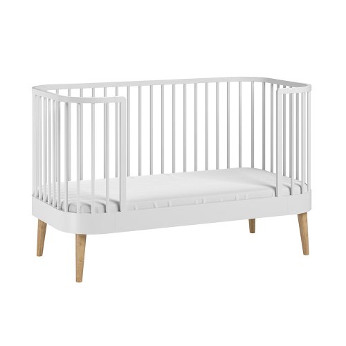 Lit bébé évolutif Paris - Blanc