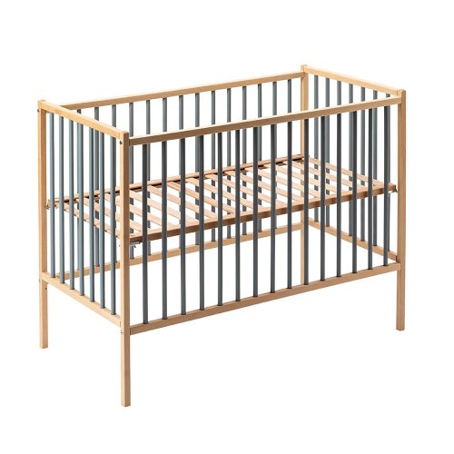 Lit bébé Rémi - Bleu gris