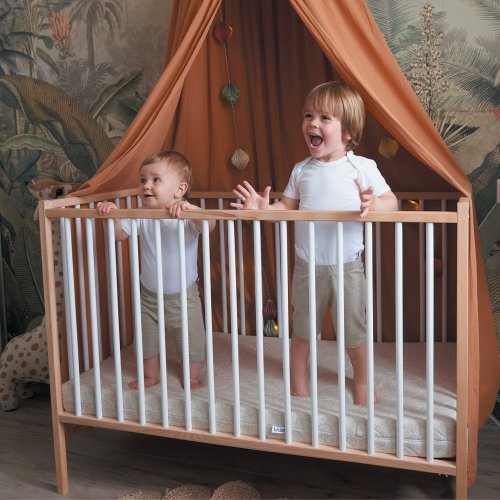 Lit bébé Rémi - Vieux Rose