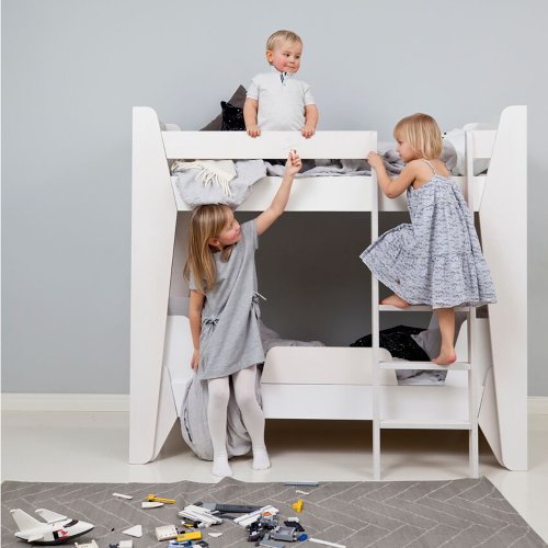 Lit superposé modulable - Blanc