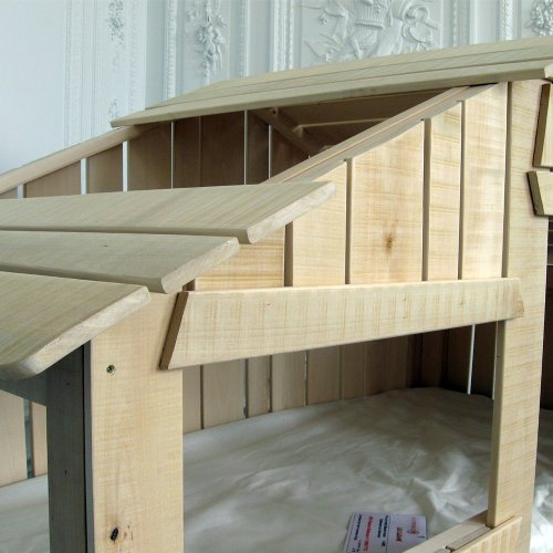 Lit Cabane Tilleul - Naturel