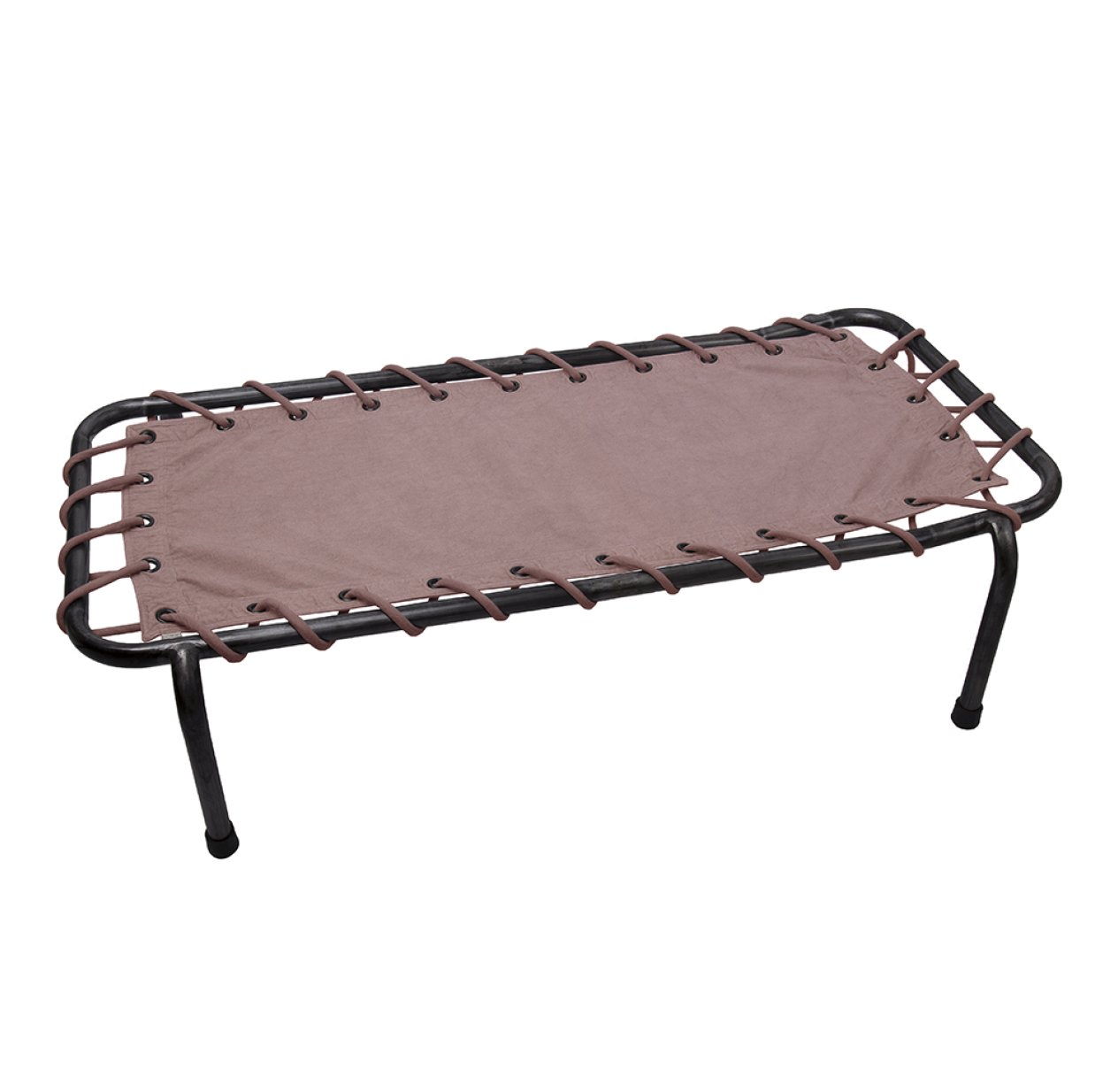 Lit de camp d'appoint - Vieux rose