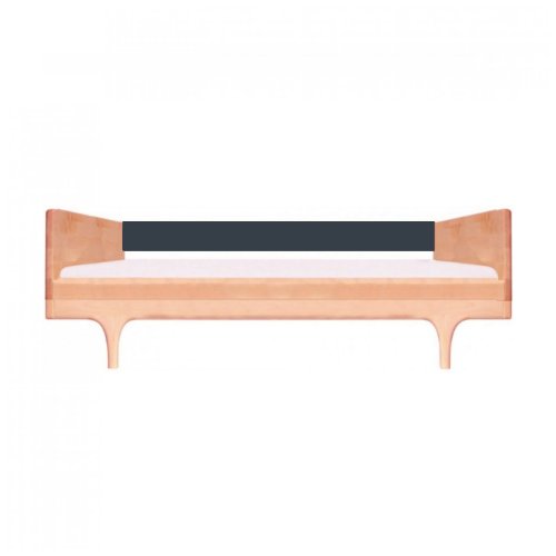 Lit junior Caravan Divan avec barrière - Charbon