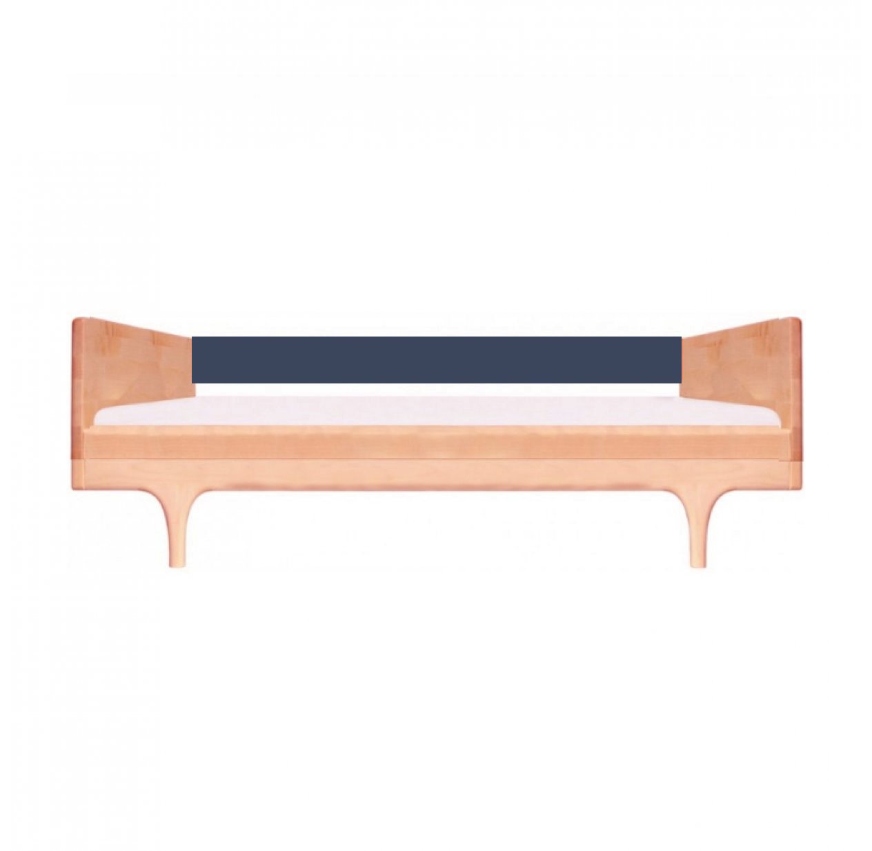 Lit junior Caravan Divan avec barrière - Bleu nuit