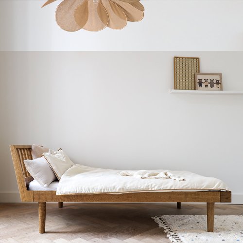 Lit enfant Eli Combi - Chêne fumé