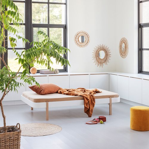 Lit ado Wood Lounger 120x200 - Chêne