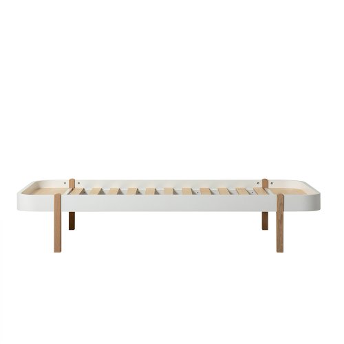 Lit enfant Wood Lounger 90x200 - Chêne