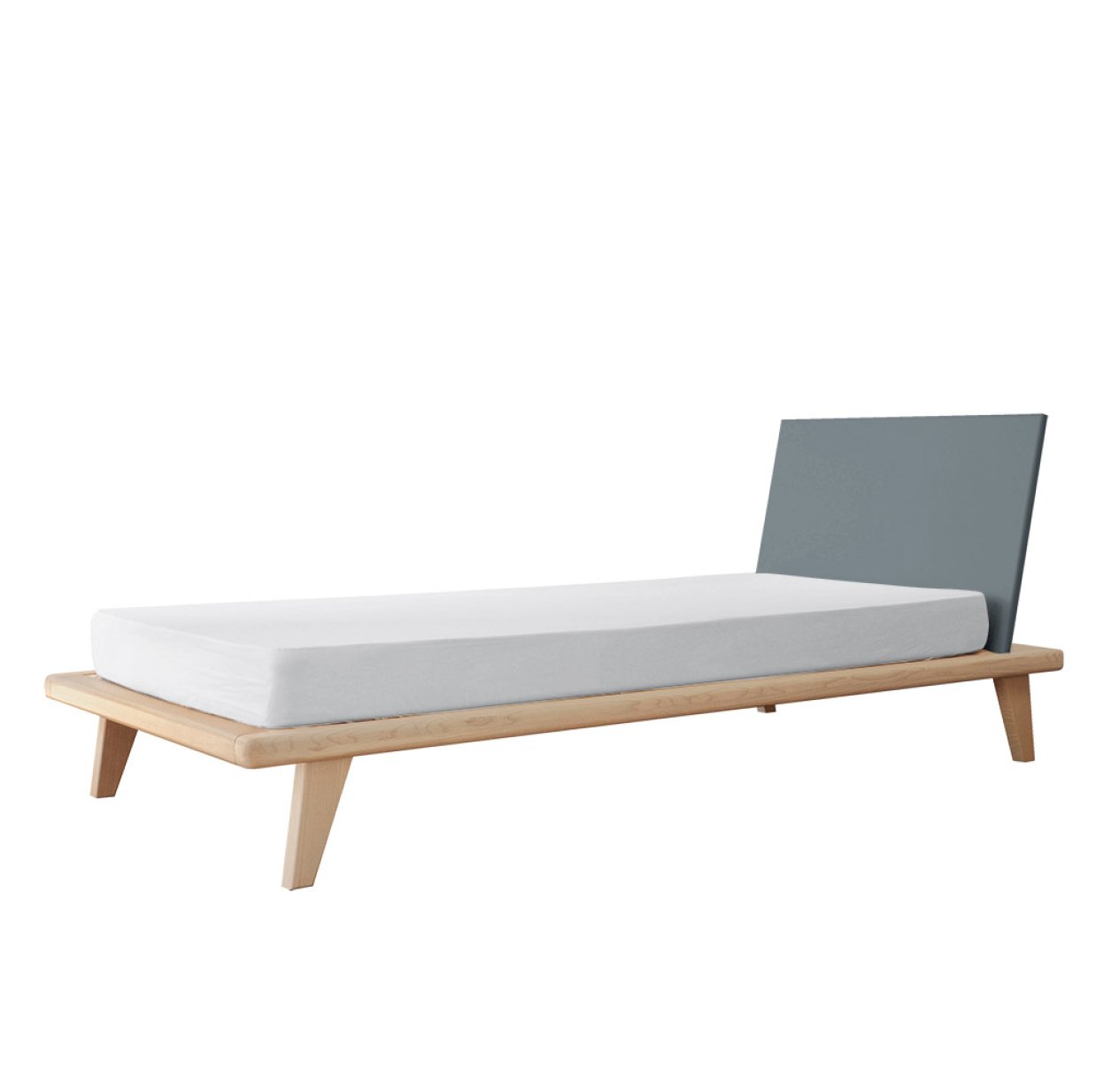 Lit enfant Zen 90 x 200 cm - Gris souris