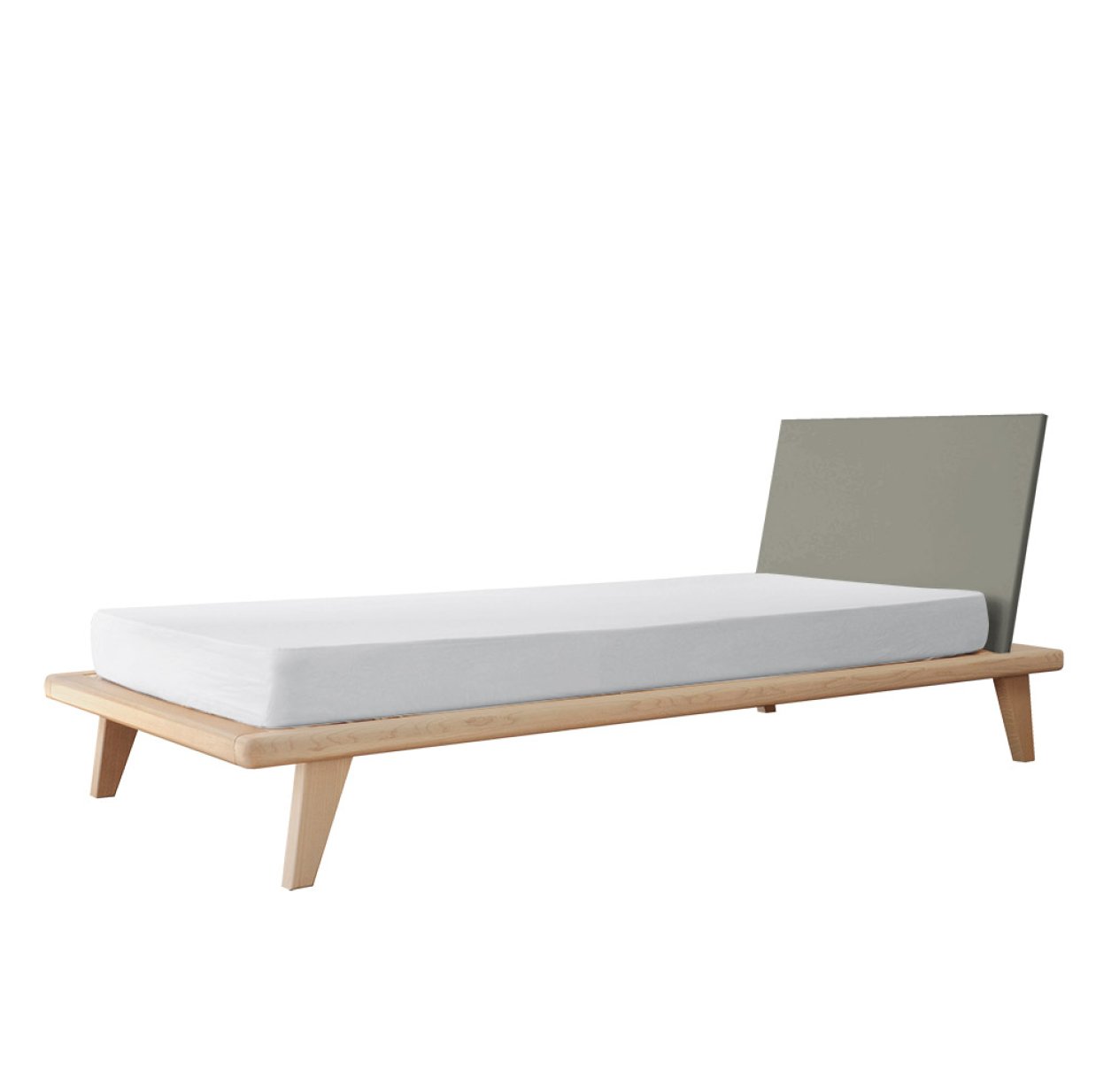 Lit enfant Zen 90 x 200 cm - Vert de gris