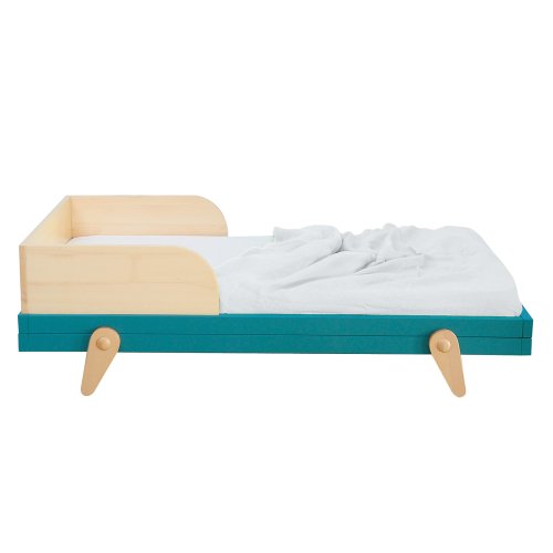 Lit junior Petipeton - Bleu canard