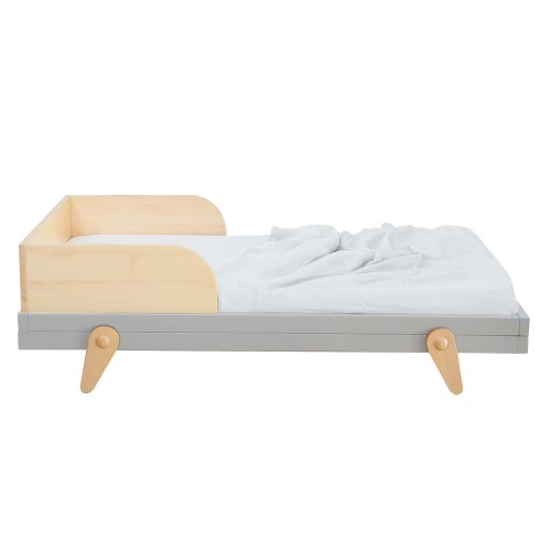 Lit junior Petipeton - Gris clair