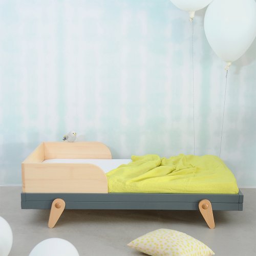 Lit junior Petipeton - Gris souris