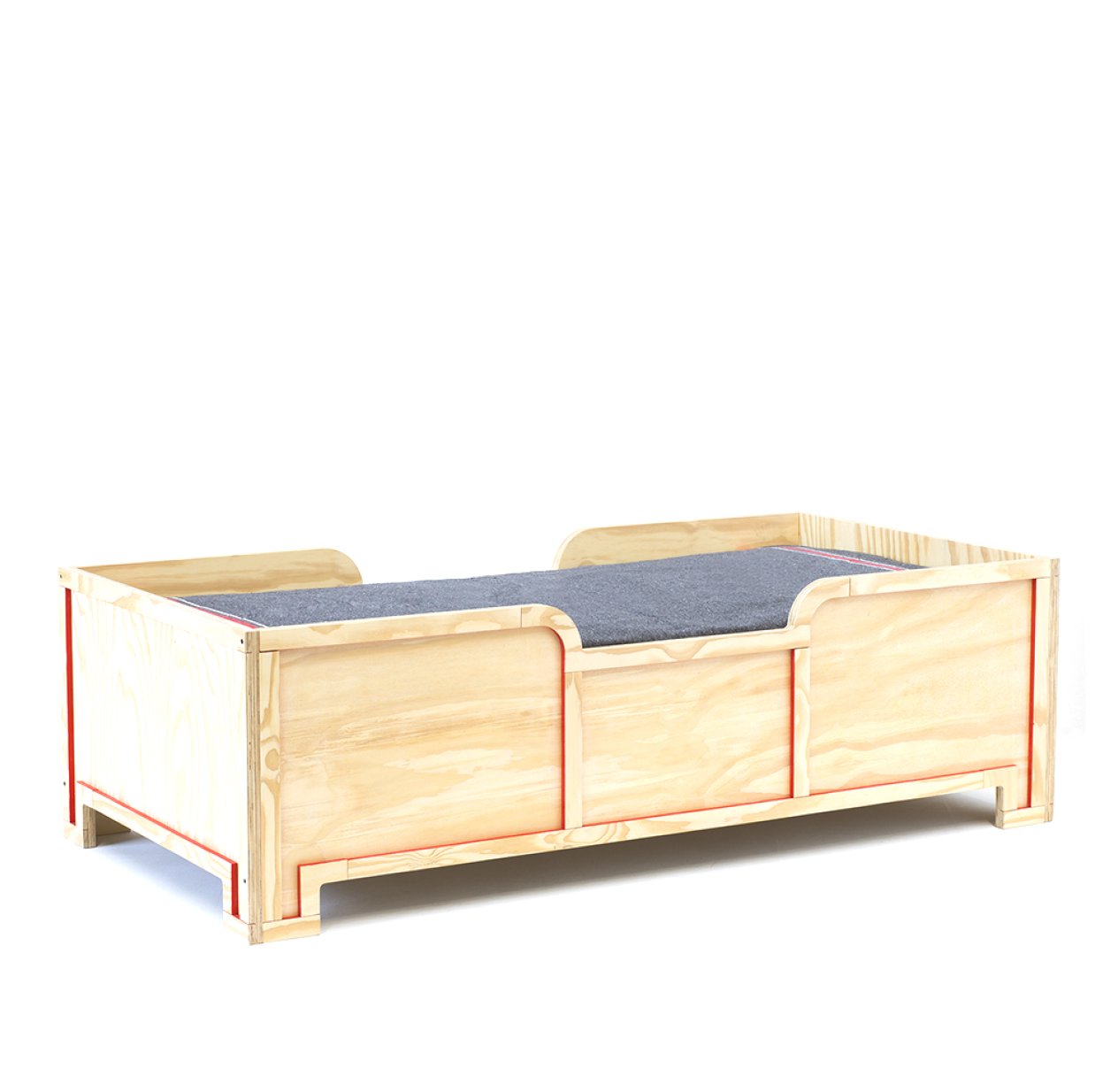 Lit enfant Reuben - Rouge