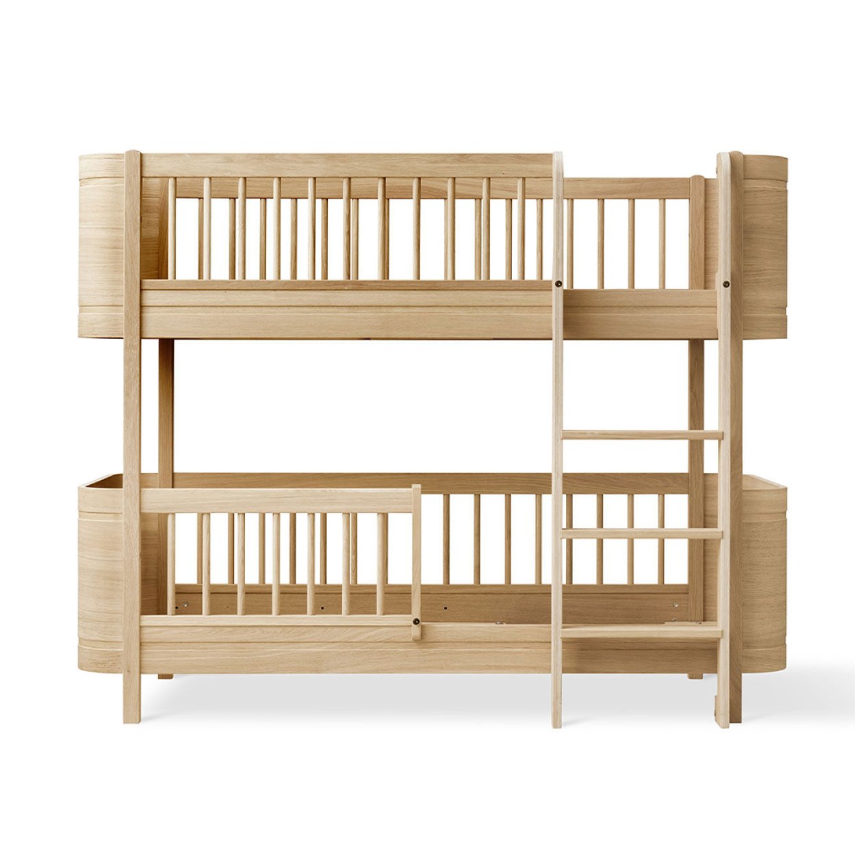 Lit superposé junior Wood Mini+ - Chêne