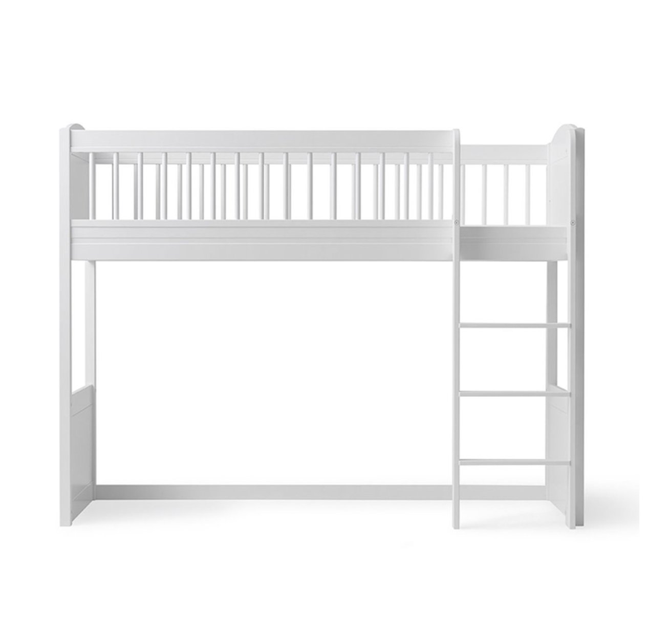 Lit junior mezzanine mi-haut Lille+ Seaside