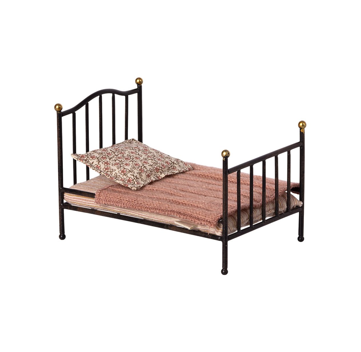 Lit de Souris Vintage Miniature - Anthracite