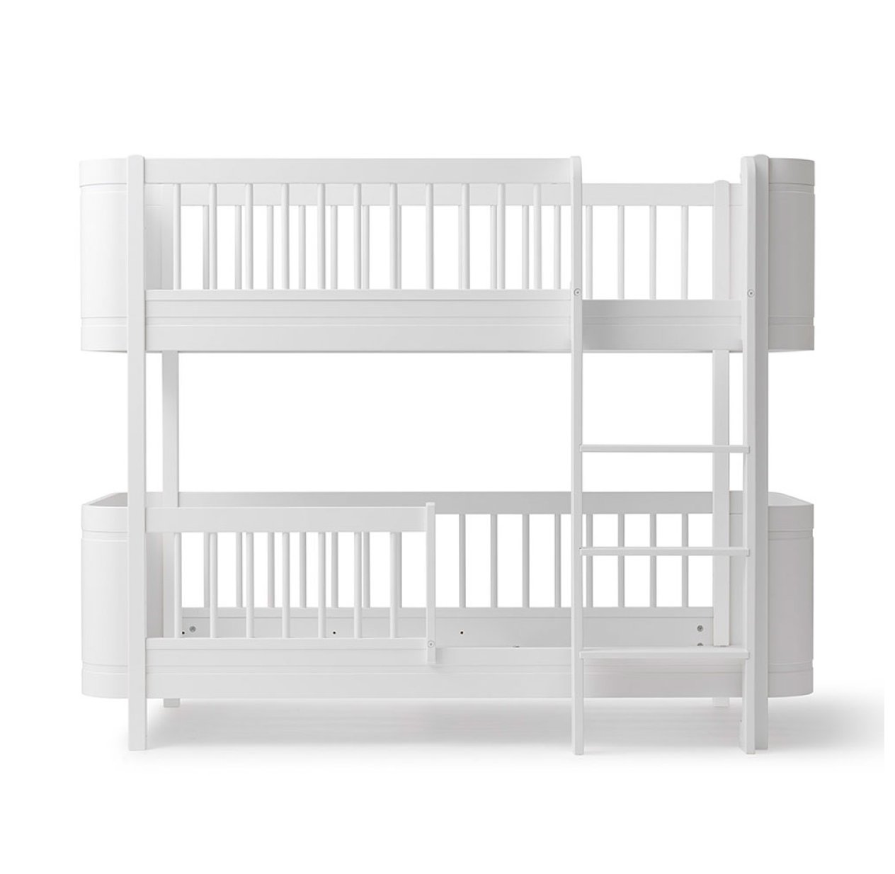 Lit superposé junior Wood Mini+ - Blanc