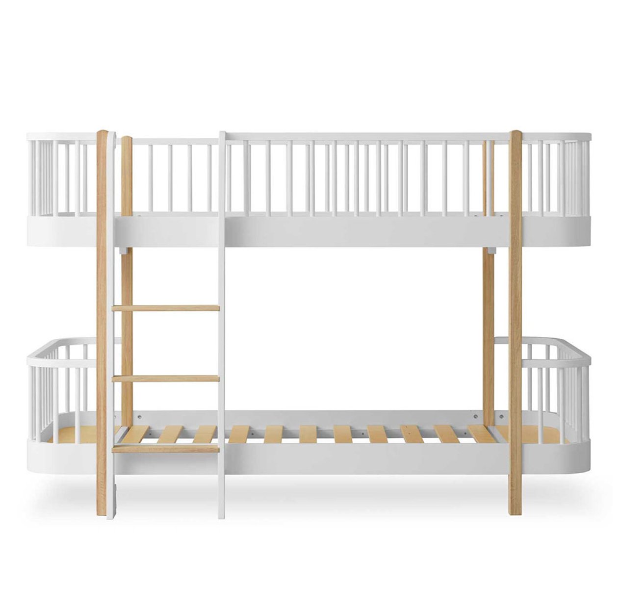 Lit superposé Wood Original Bas - Chêne