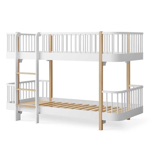 Lit superposé Wood Original Bas - Chêne