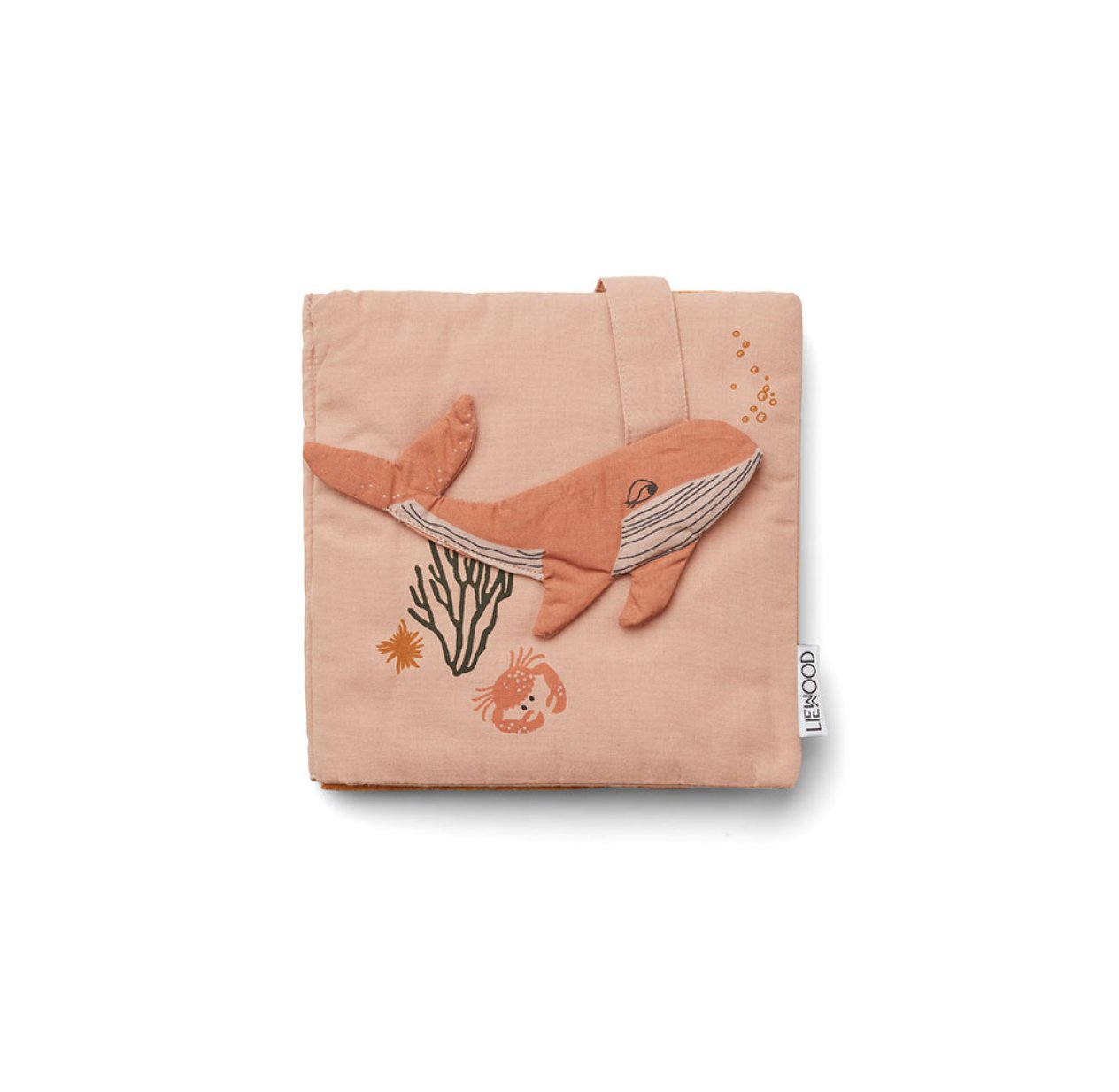 Livre sensoriel Sammy Créatures Marines - Rose