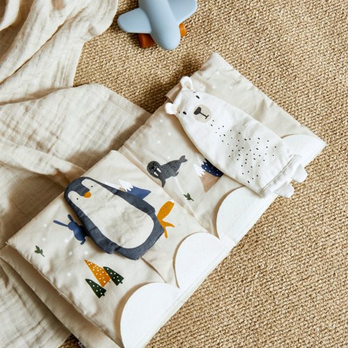 Livre sensoriel Benny Arctique