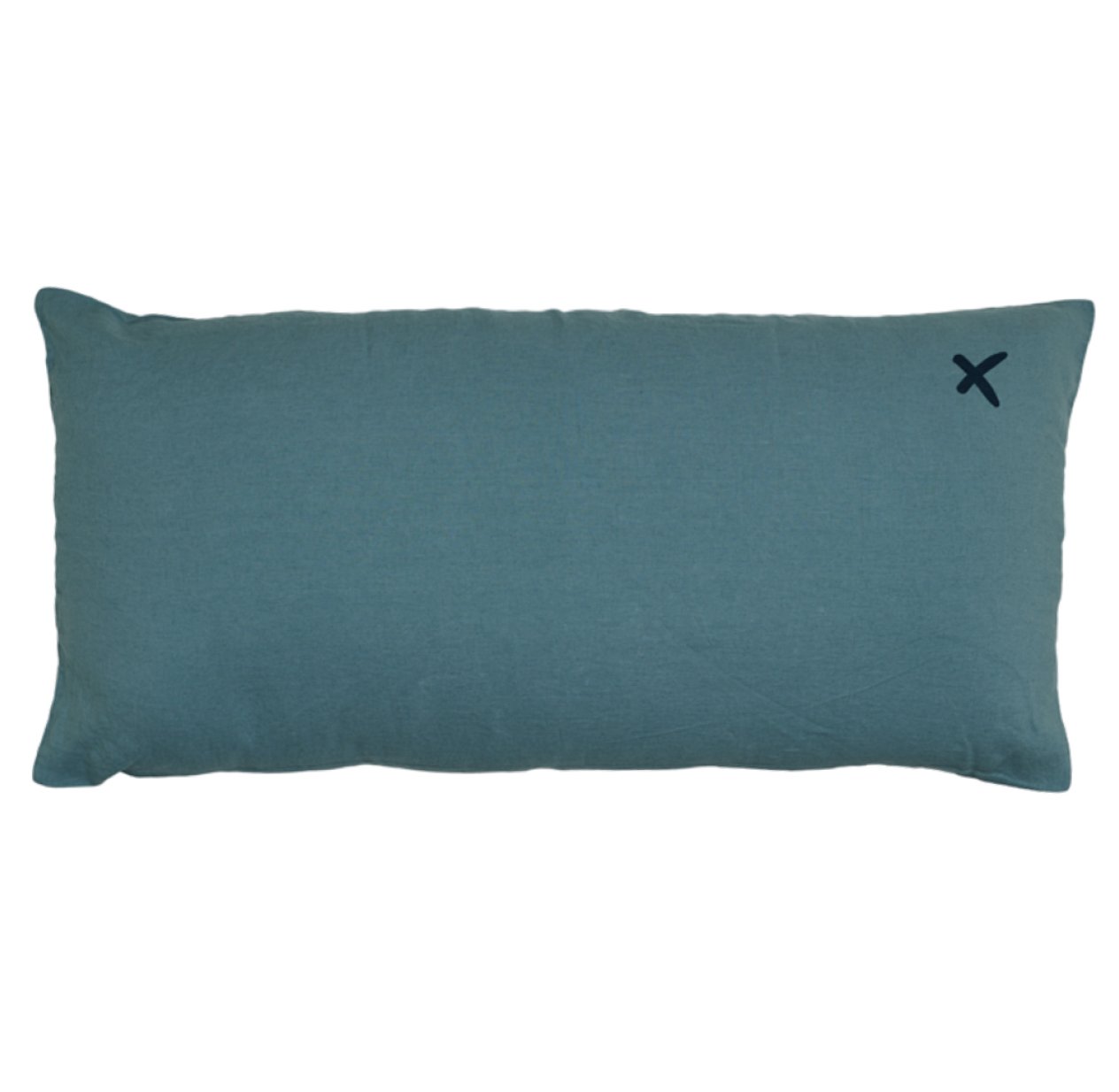 Coussin XL rectangulaire Lovers mineral - Vert
