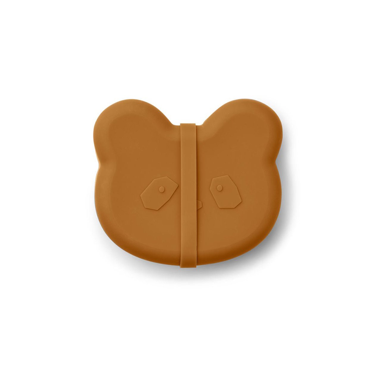 Boîte à goûter Panda - Moutarde