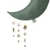 Mobile lune avec étoiles - Gris